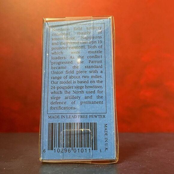 Vintage Westair Lead-Free Pewter Union Soldiers & Cannon 1861–1865 Civil War Set - Picture 6 of 14